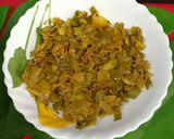 A picture of step 4 of Aloo Potoler Khosar(peels) chorchori.