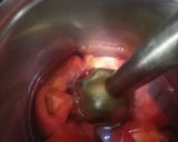 A picture of step 4 of Aloo gosht ka salan.