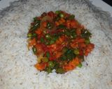 A picture of step 8 of Veggies sauce.
