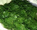 A picture of step 7 of Afang Soup.