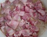 Foto del paso 4 de la receta: Espagueti con camarones, tocino y brócoli, a la crema con queso