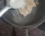 A picture of step 1 of Tirunelveli halwa(wheat flour halwa).