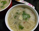 এগ চিকেন নুডলস্ স্যুপ(egg chicken noodles soup recipe in Bengali) রেসিপি ধাপ - 11 ছবি