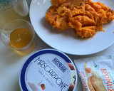 Foto del paso 1 de la receta: Tartaletas rellenas de crema de calabaza, mascarpone y miel
