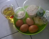 Foto langkah ke 1 dari resep Bolu Pandan (bakar) // Pandan cake (baked).