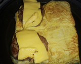 Foto del paso 4 de la receta: Hamburguesa con queso y huevo