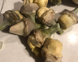 Foto del paso 5 de la receta: Alcachofas con piñones