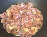 A picture of step 1 of Chicken Sisig.