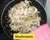 சிப்பி காளான் பிரைட் ரைஸ் (Mushroom Fried Rice in Tamil) ரெசிபி ஸ்டேப் 2 புகைப்படம்