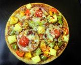 A picture of step 11 of Multigrain pizza.