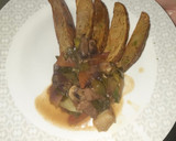 Foto del paso 6 de la receta: Lomo Saltado con Papas Rústicas Reinventado