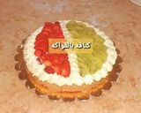 صورة لخطوة 3 من وصفة كنافه بالفواكه