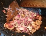 A picture of step 5 of Egg Biryani.