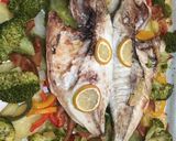 Foto del paso 4 de la receta: Dorada al horno con verduras