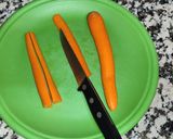 Foto del paso 2 de la receta Snack de zanahoria con hummus
