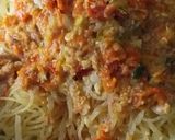 Foto langkah ke 4 dari resep Bihun goreng siram sambal kacang👍.