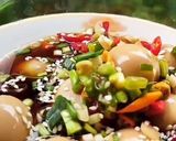 Foto langkah ke 8 dari resep MAECHORIAL JANGJORIM (telur kecap khas korea) mudah simple.
