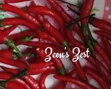 A picture of step 2 of Sun Dried Thai Bird Eye Chillies.