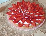 صورة لخطوة 2 من وصفة تارت بالفراولة 🍓 بكريمة الديبلومات 🎂