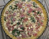 Foto langkah ke 5 dari resep Quiche Lorraine.