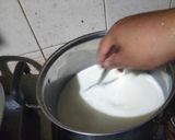 Foto langkah ke 4 dari resep Puding Susu vla Cokelat.