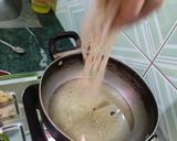 A picture of step 8 of Manchow soup(Indo-chinese).