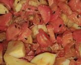 आलू गाजर की सब्जी (Aloo Gajar ki sabzi recipe in hindi) रेसिपी चरण 3 फोटो