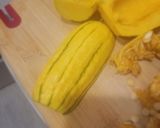 A picture of step 2 of Delicata Squash Shepherds Pie.