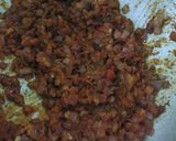 A picture of step 4 of Egg pulav.