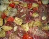 Foto del paso 4 de la receta: Falda, osobuco al horno con verduras