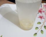 A picture of step 2 of Immunity drink.