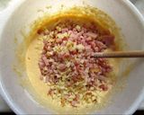 Sonkás-sajtos gofri (Gluténmentes) recept fázis 2 fotója