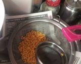 A picture of step 1 of Boondi Ladoo.