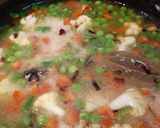 A picture of step 5 of Veg Pulao with seasonal winter Vegetables.