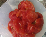 Foto del paso 4 de la receta: Salmorejo con huevo y virutas de jamón