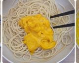 A picture of step 8 of Carbonara.
