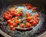 A picture of step 3 of Lauki Tuvar Dal.