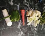 A picture of step 1 of Mixed veg Thepla with homemade butter.