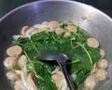 Foto langkah ke 6 dari resep Sup Bayam Jamur Bakso.