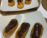 Foto del paso 15 de la receta: Eclairs con cremoso de pomelo y profiteroles !!!