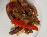 Foto del paso 2 de la receta: Sándwich con lomo de carne salteada #entredospanes