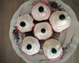 Une image de l'étape 12 de Cupcakes chocolat à la ganache au chocolat blanc pamplemousse.
