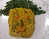 A picture of step 2 of Vegitable Poha Upma.