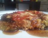 Foto del paso 12 de la receta: Berenjenas asadas con tocineta caramelizada!!! 😋🍆🌰🥕🧀🥓🥓🥓🍅🍅🍅