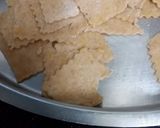 A picture of step 6 of Oats papdi(cooking with oats).