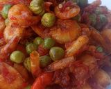 Foto langkah ke 4 dari resep Balado Udang Leunca.
