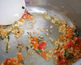 Foto langkah ke 3 dari resep Terong Kukus Cabe Bawang Siram Saus Tiram.