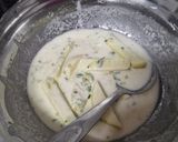 A picture of step 2 of Chilli potatoes.