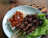 Foto langkah ke 4 dari resep Sate Kambing Sambal Kecap.