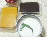 Foto langkah ke 4 dari resep Es Puding Hunkwe Kombinasi Ubi dan Agar Coklat.